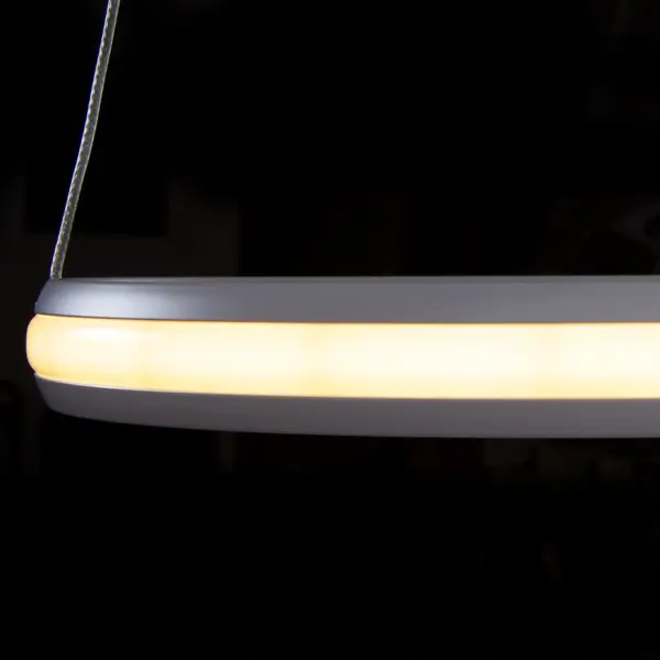 фото Люстра подвесная светодиодная «meridiana» с пультом управления 15 м² регулируемый белый свет цвет белый arte lamp