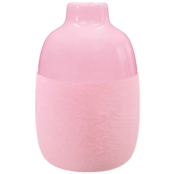 фото Ваза керамика цвет розовый 12 см без бренда