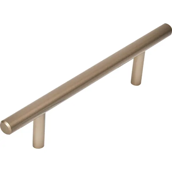 Ручка-рейлинг мебельная Бира 96 мм, цвет матовый никель завертка к ручкам renz глняцевый матовый никель