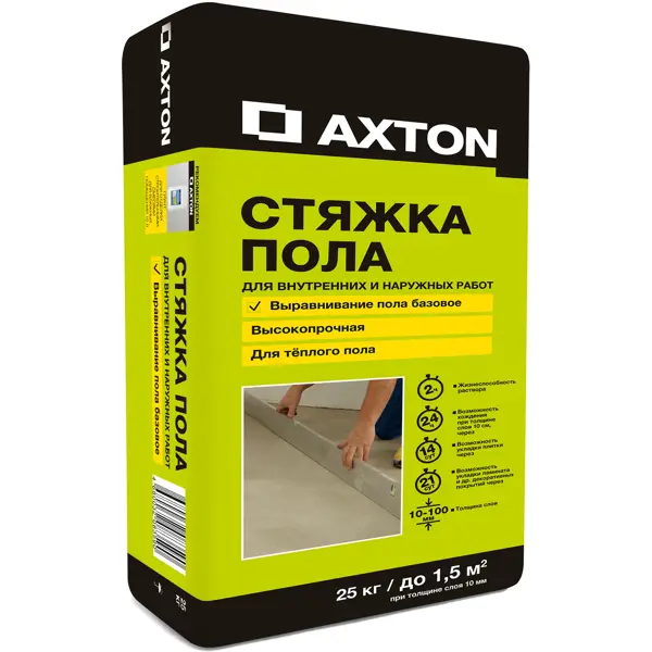 Стяжка пола Axton 25 кг