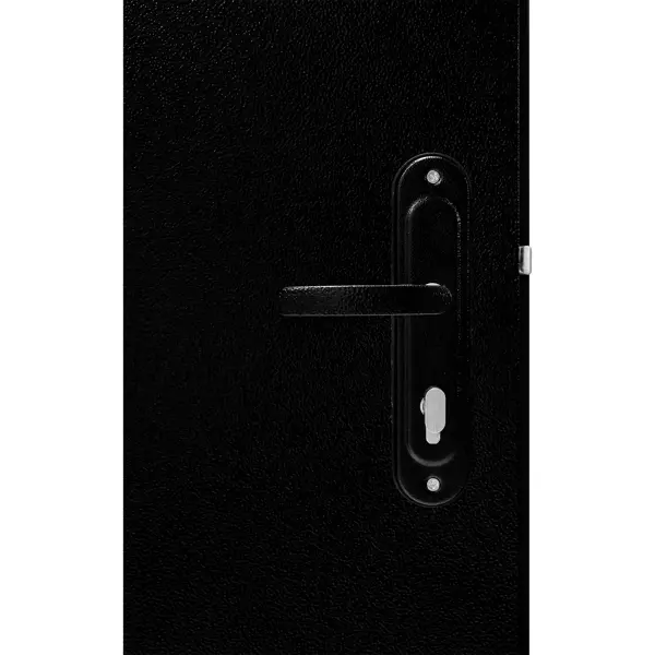 фото Дверь входная металлическая форпост 52 96x205 см правая антик черный