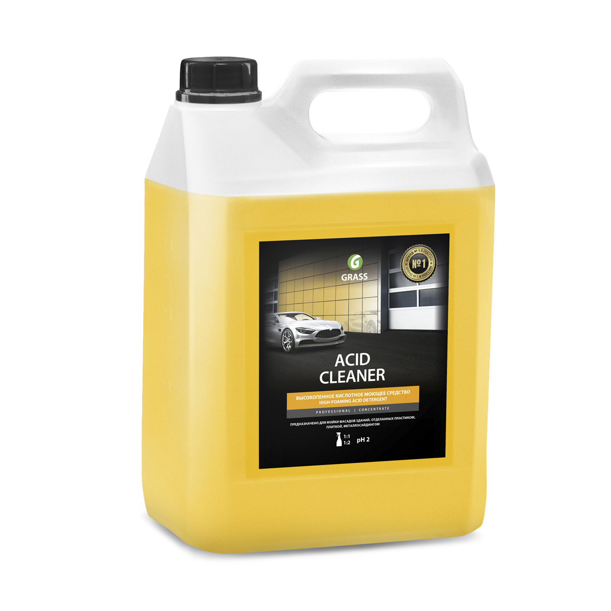 Средство для очистки фасадов Grass Acid Cleaner кислотное 5.9 кг ✳️ купить  по цене 1458 ₽/шт. в Казани с доставкой в интернет-магазине Леруа Мерлен