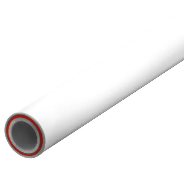 Труба полипропиленовая Equation армированная стекловолокном 20x3.4 мм SDR 6 PN 25 2 м труба полипропиленовая для отопления стекловолокно диаметр 32х4 4х2000 мм 20 бар белая valfex