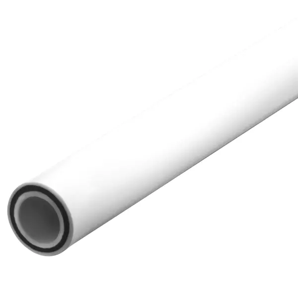 Труба полипропиленовая Ростерм Aqua армированная стекловолокном 20x2.8 мм SDR 7.4 PN 20 2 м полипропиленовая труба banninger