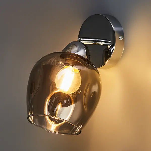 Настенный светильник «Nave» 5100-1W цвет хром кронштейн для свч печей holder mws 2005 металлик max 40 кг настенный от стены 310 мм