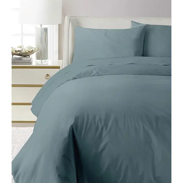 Комплект постельного белья Mona Liza евро Plus сатин сине-зеленый кпб ловцы снов серый р 2 0 сп евро