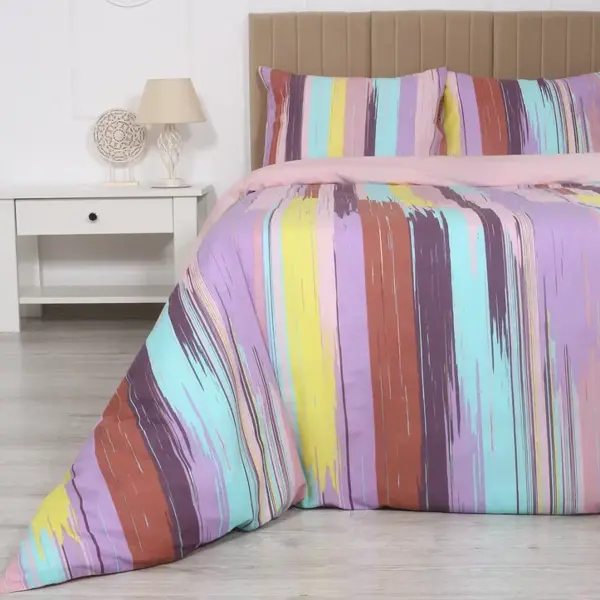Комплект постельного белья Mona Liza Trendly двуспальный Plus бязь разноцветный
