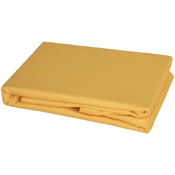 Пододеяльник Inspire 175x215 см сатин цвет желтый простыня inspire 160x200 см сатин на резинке желтый