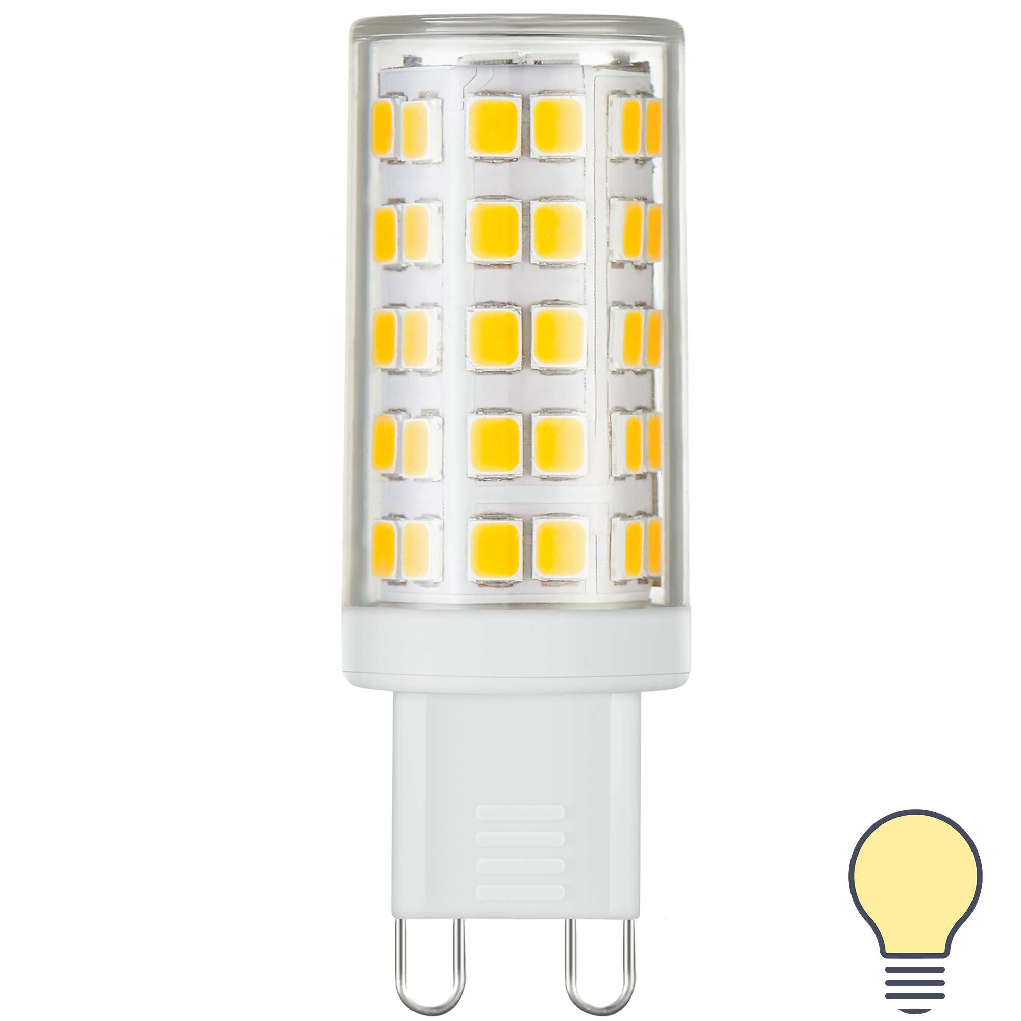 Светодиодная лампа кукуруза LED Corn К-60W Е40 пластик 60Вт