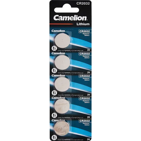 Батарейка литиевая Camelion CR2032-BP5 5 шт. лазерные очки ada a00126 открытого типа прорезиненные дужки антизапотевающее покрытие в упаковке