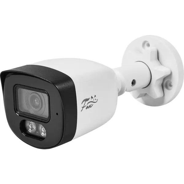 IP камера уличная FX-M2C MIC 2 Мп цилиндрическая цвет белый камера ip tp link vigi c420i 2 8mm cmos 1 3 2 8 мм 1920 x 1080 h 264 h 264 h 265 rj 45 poe белый