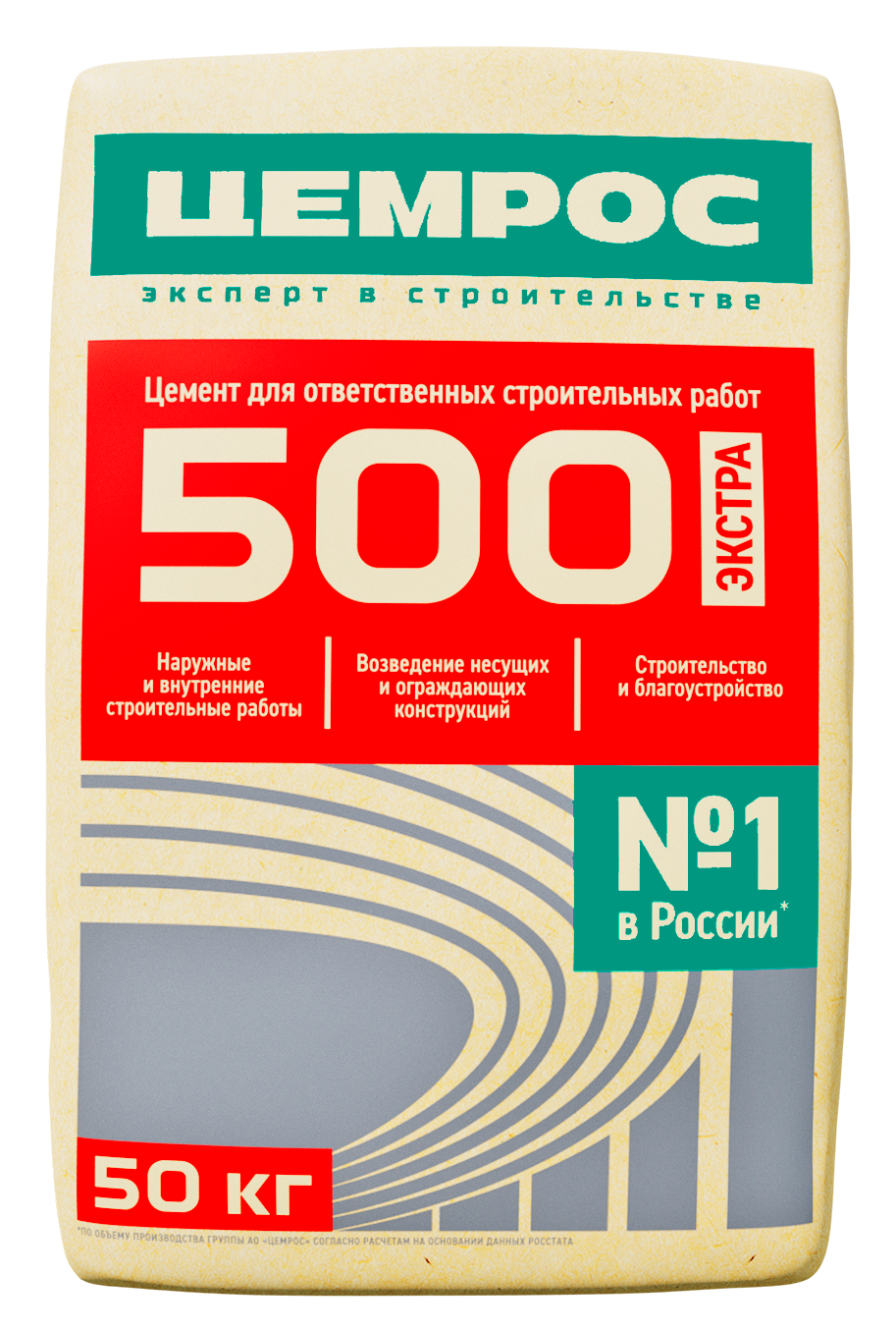 Цемент Цемрос M500 ЦЕМ I 42.5 Н 50 кг по цене 520 ₽/шт. купить в Белгороде  в интернет-магазине Леруа Мерлен