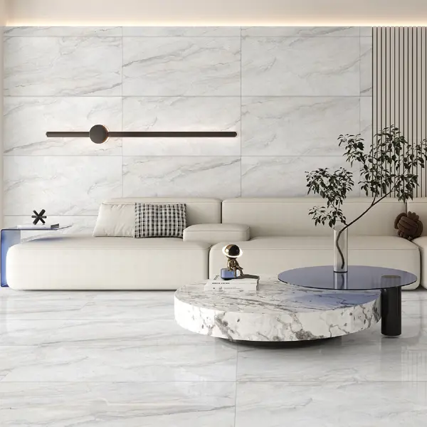 фото Керамогранит concor artic natural 120x60 см 1.44 м² полированный цвет серый