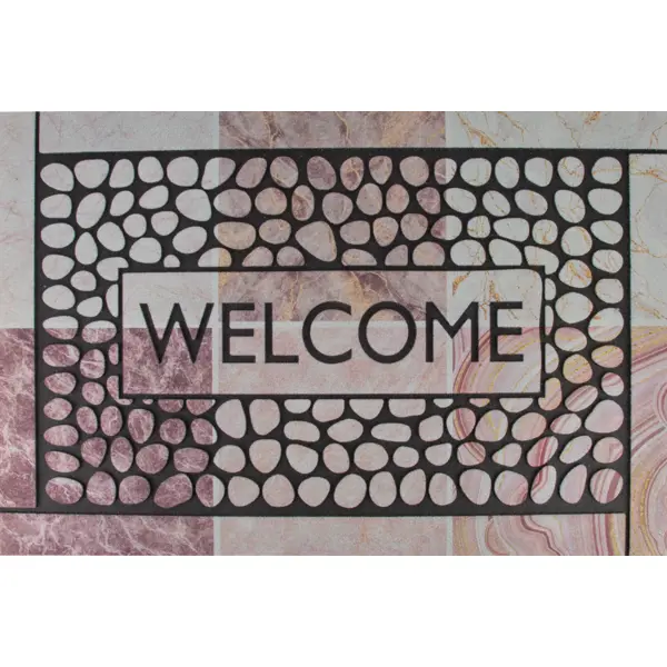 Коврик Inspire Berstodo Welcome A 58x90 см резина коврик inspire rubesto welcome в 45x75 см резина