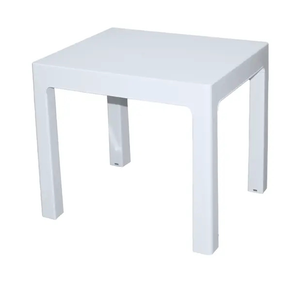 Стол для шезлонга Adriano 48,5x40,5x42 см полипропилен белый стол для шезлонга складной adriano 48 5x40 5x42 см полипропилен белый
