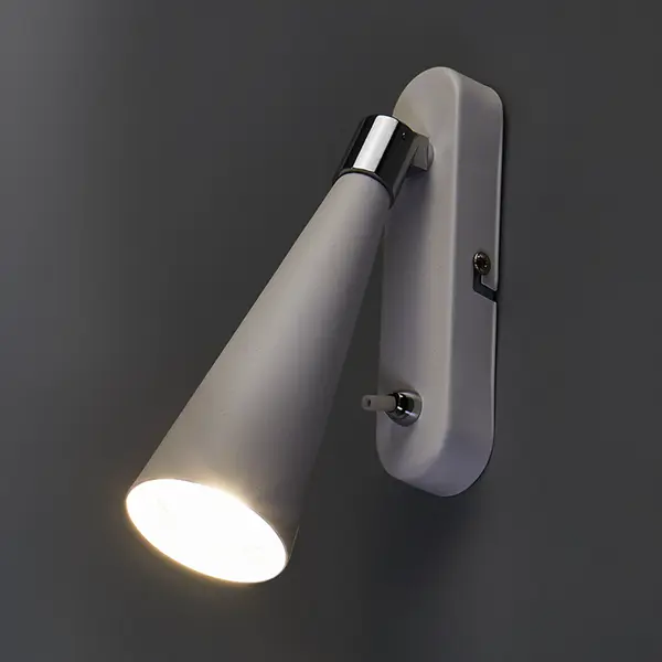 Спот-бра Elektrostandard Horn 1 лампа 1 м² цвет белый