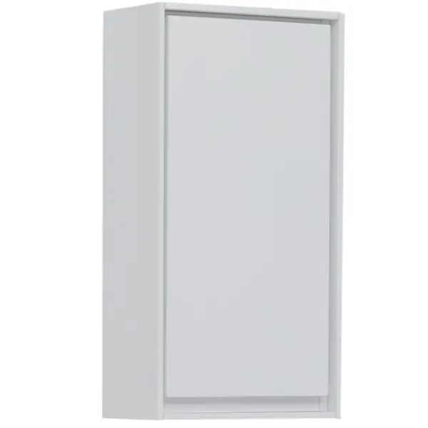 Шкаф подвесной «Мокка» 35 см цвет белый глянец аксессуары для мебели sms x media box white
