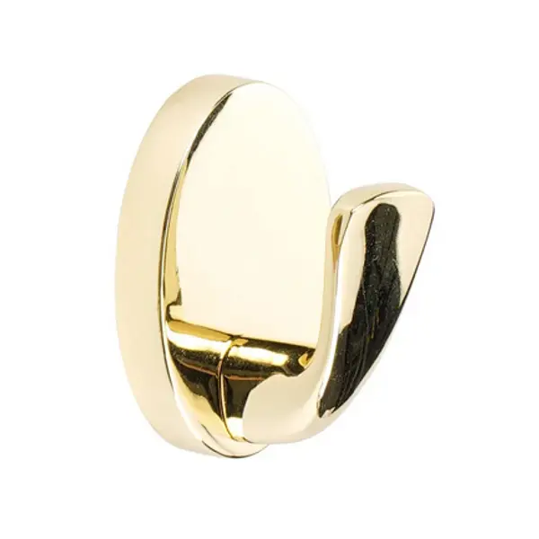 Крючок мебельный Edson N00-N00-KG, ЦАМ, цвет золото крючок самоклеящийся круглый золото