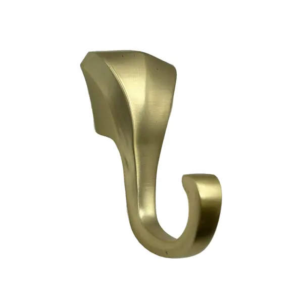 Мебельный крючок N00-N00-KG 13 см ЦАМ цвет золото крючок двойной hansgrohe addstoris двойной золото 41755990