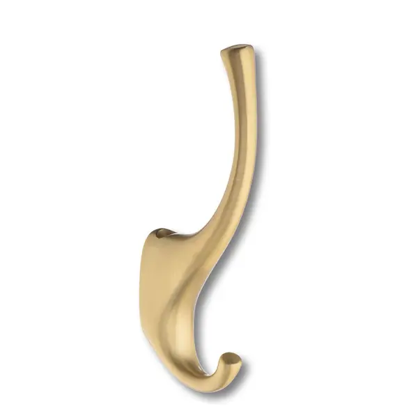 Мебельный крючок N00-N00-KG 19 см ЦАМ цвет золото крючок самоклеящийся круглый золото