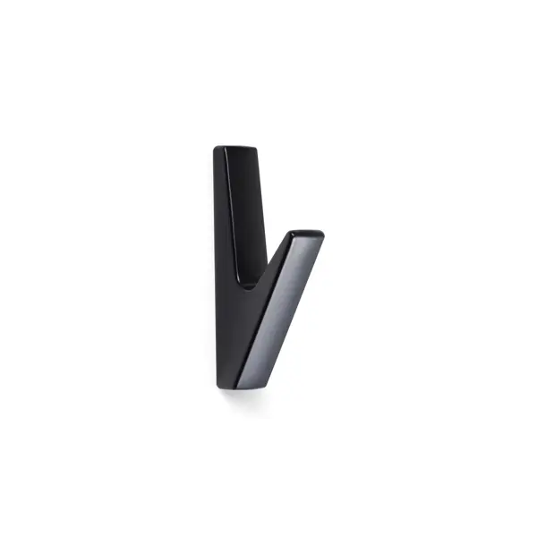 Крючок Edson 9603-N00-MB ЦАМ, цвет черный крючок мебельный однорожковый старинная медь 1 шт