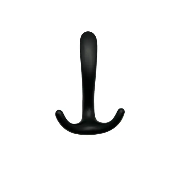 Мебельный крючок N00-N00-MGR 20 см ЦАМ цвет черный