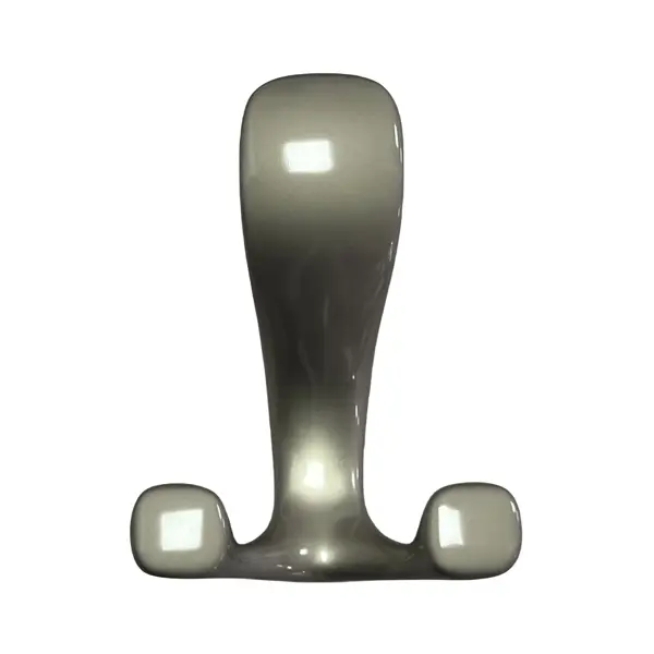 Мебельный крючок N00-N00-SN 10 см нержавеющая сталь цвет никель крючок мебельный двойной jet 585 античное серебро