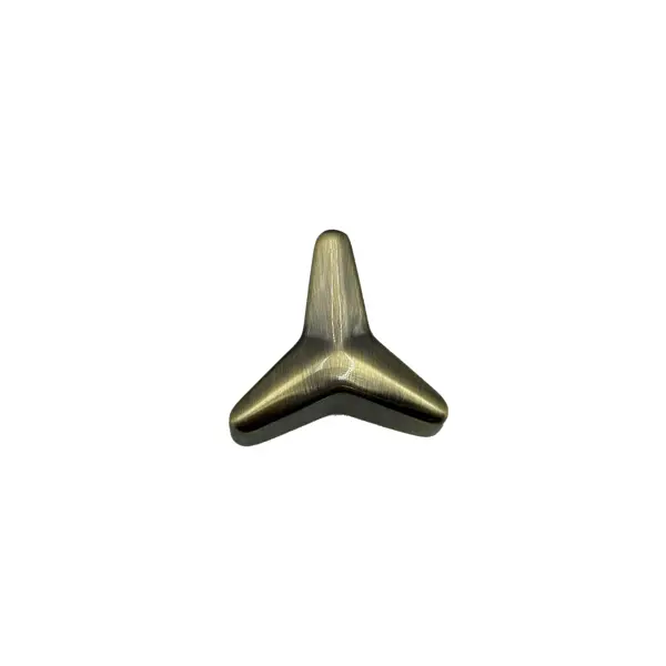 Мебельный крючок N00-N00-AB 13 см ЦАМ цвет бронза крючок мебельный двойной jet 585 античное серебро