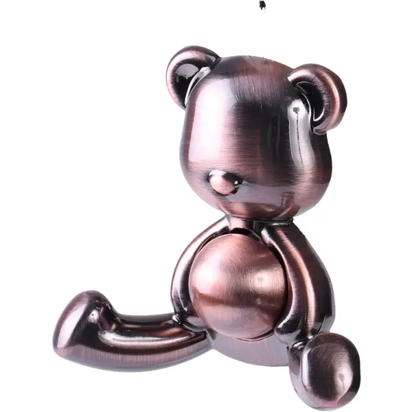 Крючок Larvij Медведь, цинковый, цвет медь копилка медведь 14х12 5х15 см керамика y4 6672
