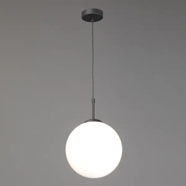 Светильник подвесной Шар под лампу 40 Вт цвет черный комплект мягкий офис