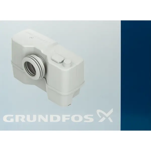 фото Санитарный насос grundfos sololift 2 wc-1 620 вт 149 л/мин встроенный измельчитель