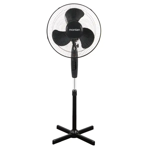 Вентилятор напольный Monlan MF-50TB 50 Вт цвет черный вентилятор колонный напольный xiaomi mi smart standing fan pro белый