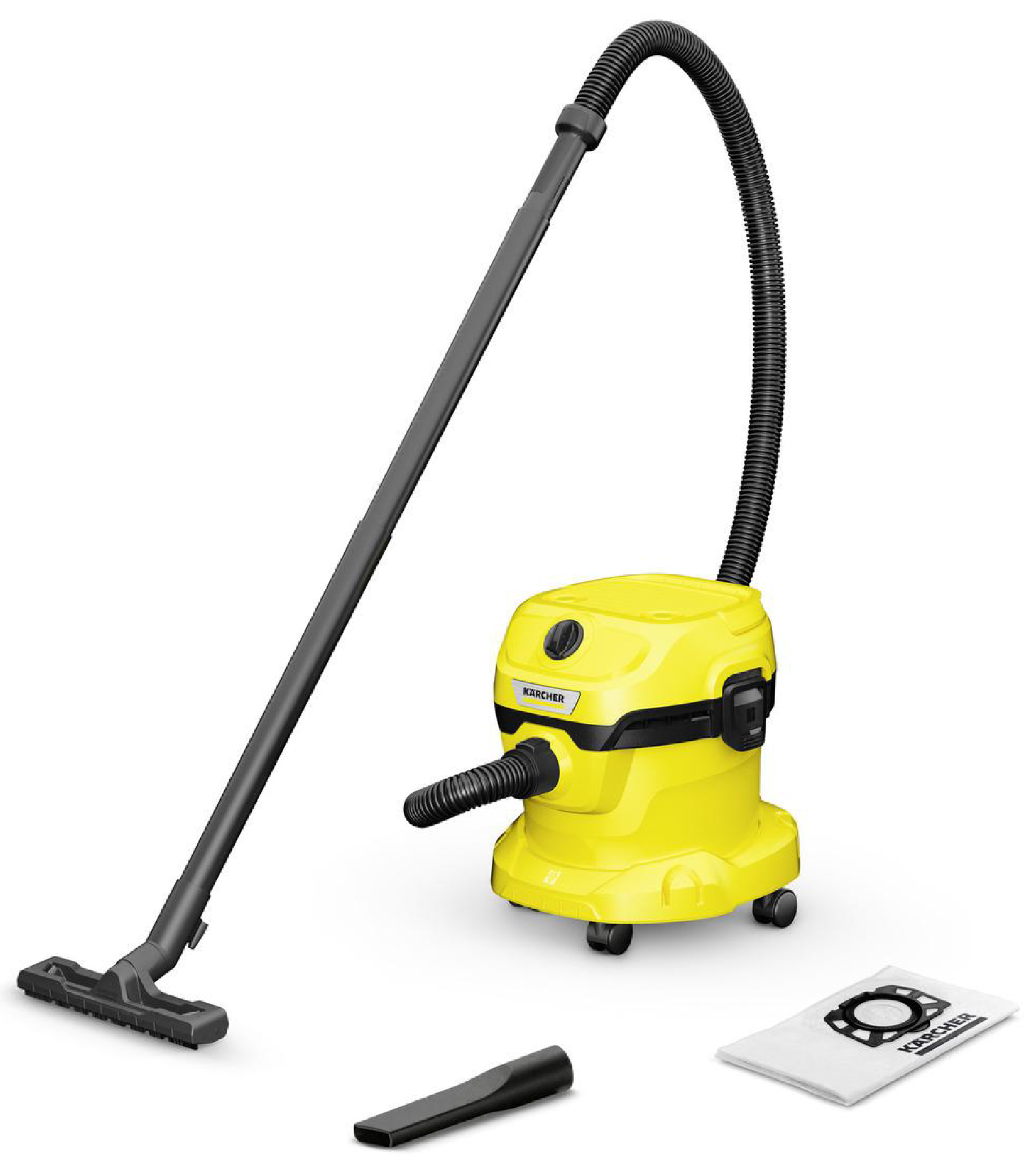 Пылесос строительный Karcher WD 2 Plus V-12/4/18, 1000 Вт, 12 л по цене  5940 ₽/шт. купить в Кирове в интернет-магазине Леруа Мерлен