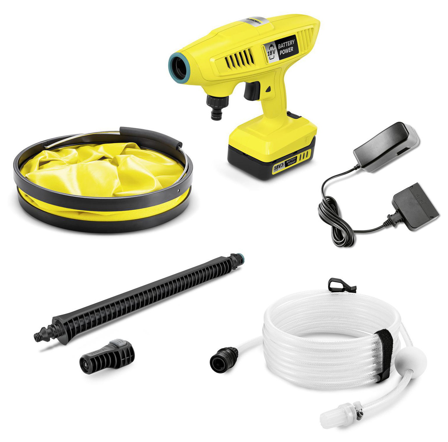 Мойка высокого давления аккумуляторная Karcher KHB 4-18 Plus Battery Set,  21 бар, 170 л/ч по цене 14690 ₽/шт. купить в Кирове в интернет-магазине  Леруа Мерлен