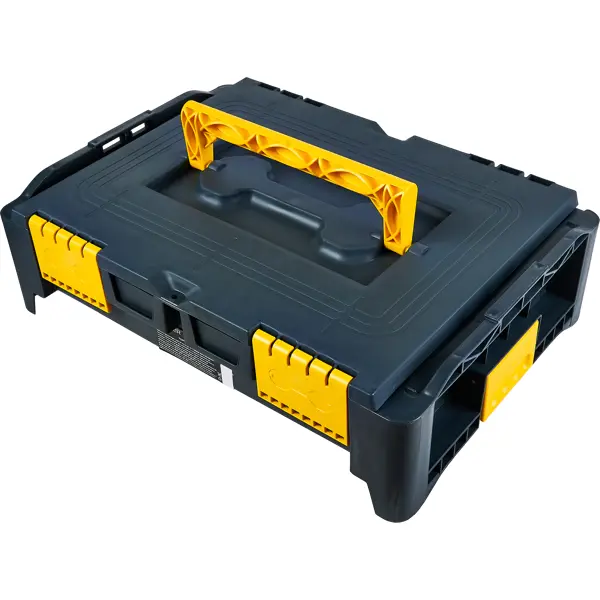 Ящик для инструментов Zagler Модуль S 468x338x148 мм, пластик подарочный ящик 34×21 5×10 см деревянный с закрывающейся крышкой с ручкой коричневый
