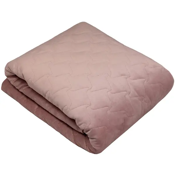 Покрывало Verona 220x240 см бархат цвет розовый Kiss 5 подушка verona 50x50 см розовый kiss 5