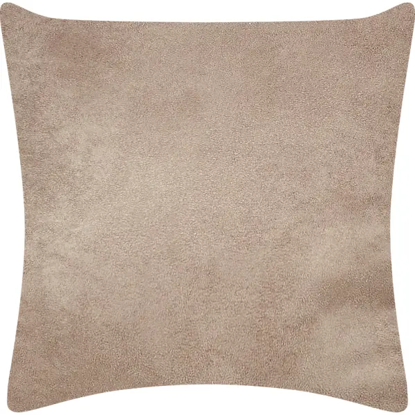 Подушка Inspire Manchester 40x40 см цвет серо-коричневый Taupe сумка мешок на молнии коричневый