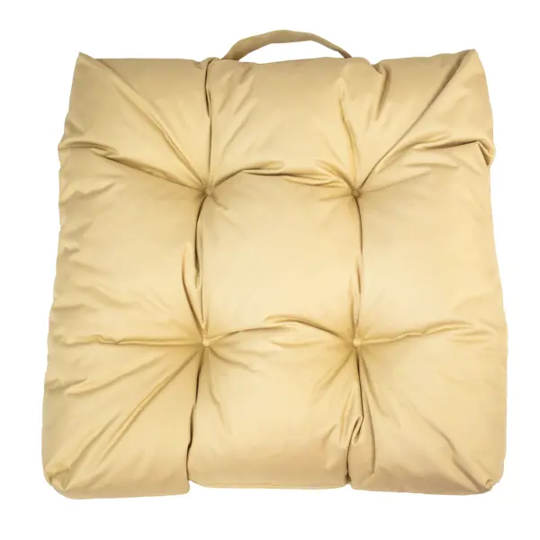 Сидушка для пикника Linen Way 50x50 см цвет бежевый подушка для сидения с памятью bradex kz 0276 подушка сидушка про