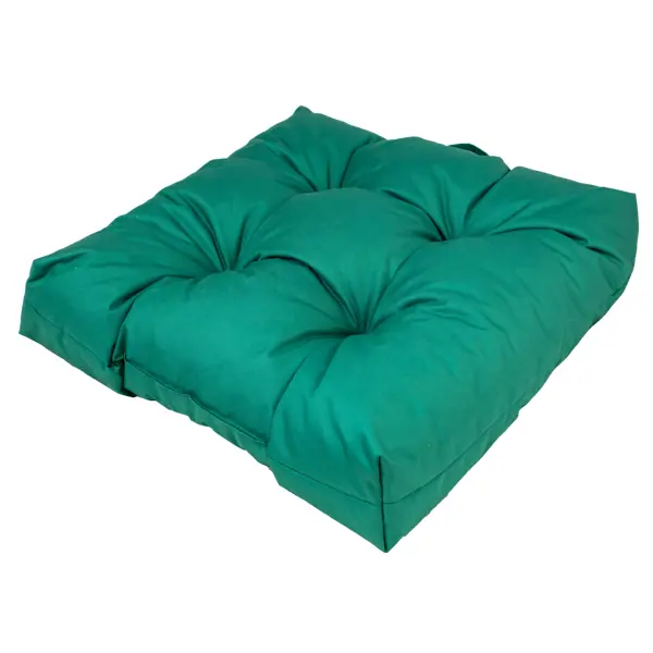 фото Сидушка для пикника linen way 50x50 см цвет зеленый