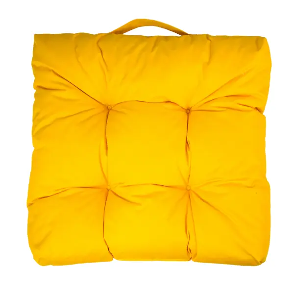 Сидушка для пикника Linen Way 50x50 см цвет горчица подушка для сидения с памятью bradex kz 0276 подушка сидушка про