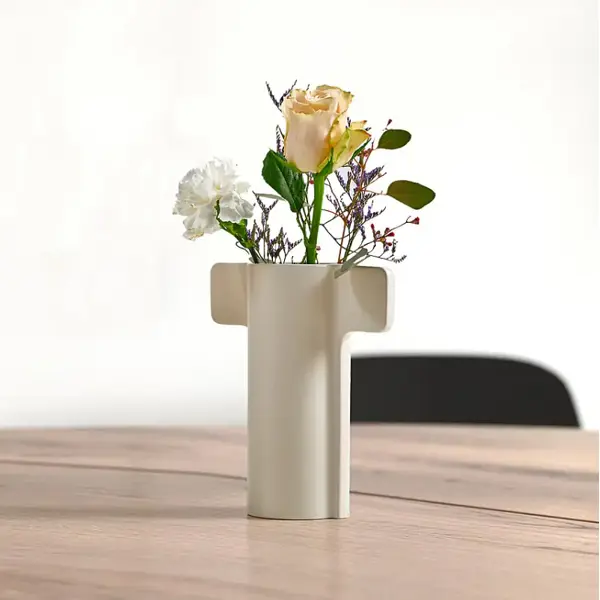 Ваза Adona керамика цвет бежевый 17.8 см ваза для конфет керамика 33х20х9 см y6 2323