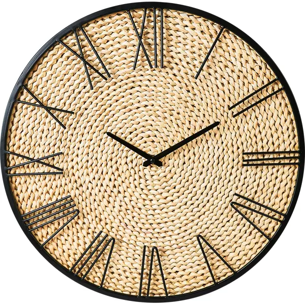 Часы настенные Atmosphera Nico круглые металл цвет бежевый бесшумные ø50 см часы настенные 44 см металл круглые серебристые fantastic
