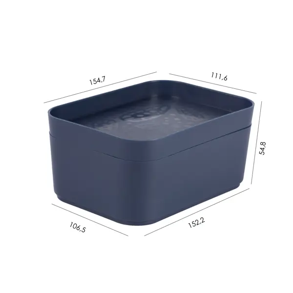 Органайзер для хранения 15.92x11.34x7.23 см полипропилен магнит органайзер для хранения на стиральную машину ambesonne