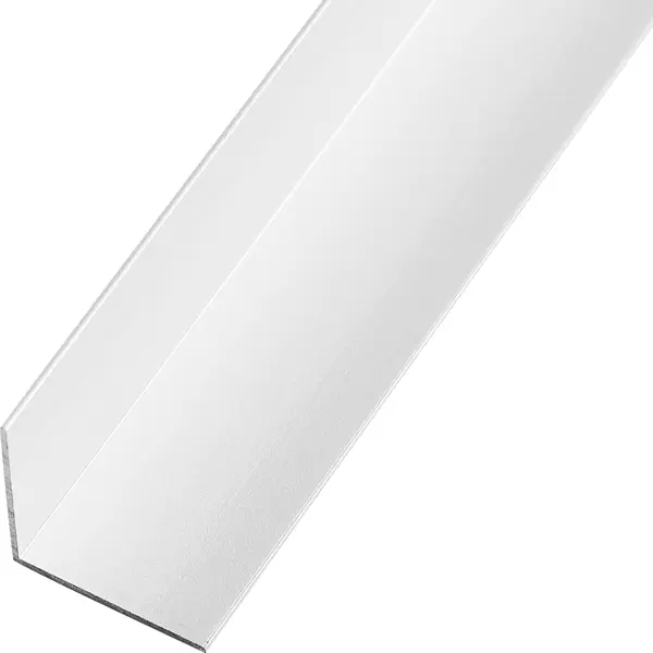 L-профиль с равными сторонами 30x30x1.2x1000 мм, алюминий, цвет серебро труба 6х1х2000 мм алюминий серебро