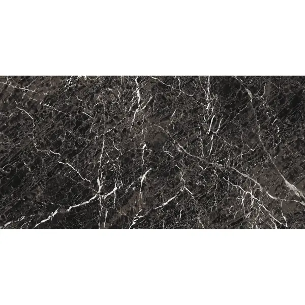 фото Глазурованный керамогранит grasaro marble g-2993.mr/s1 60x120 см 1.44 м² матовый цвет черный
