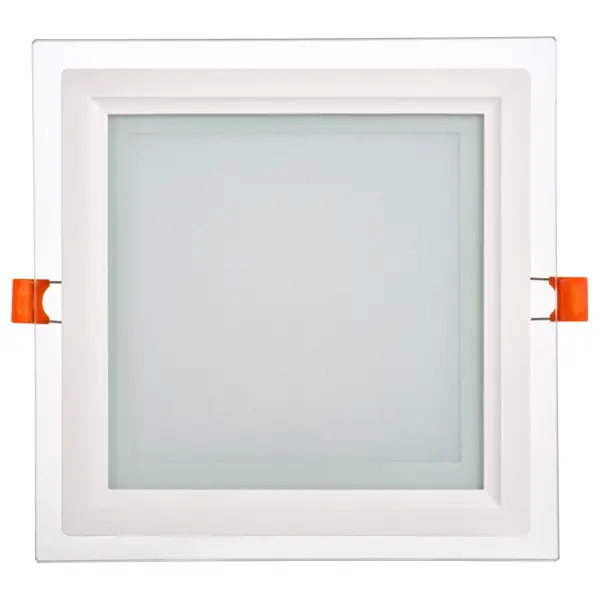 Светильник точечный светодиодный встраиваемый ДВО 1625 под отверстие 165 мм 5 м² цвет света нейтральный белый цвет белый