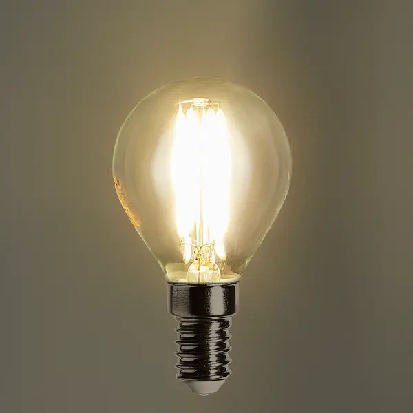 фото Лампа светодиодная osram e14 220 в 5 вт шар 660 лм холодный белый свет