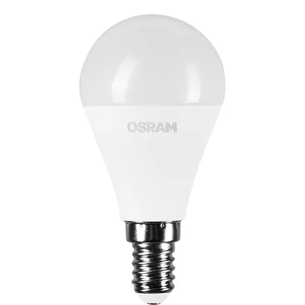 Лампа светодиодная Osram шар 9Вт 806Лм E14 нейтральный белый свет osram эпра qtp optimal 1х18 40