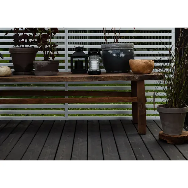фото Масло для террас и садовой мебели tikkurila valtti terrace oil база ес бесцветное 2.7 л