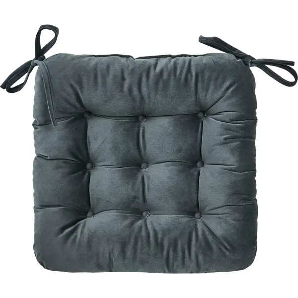 Подушка на сиденье Linen Way «Paris 2» 40x36 см цвет темно-серый подушка на сиденье 45x45 см разно ный